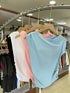 Short-Sleeve One-Shoulder Plain Ruched Cropped Tops